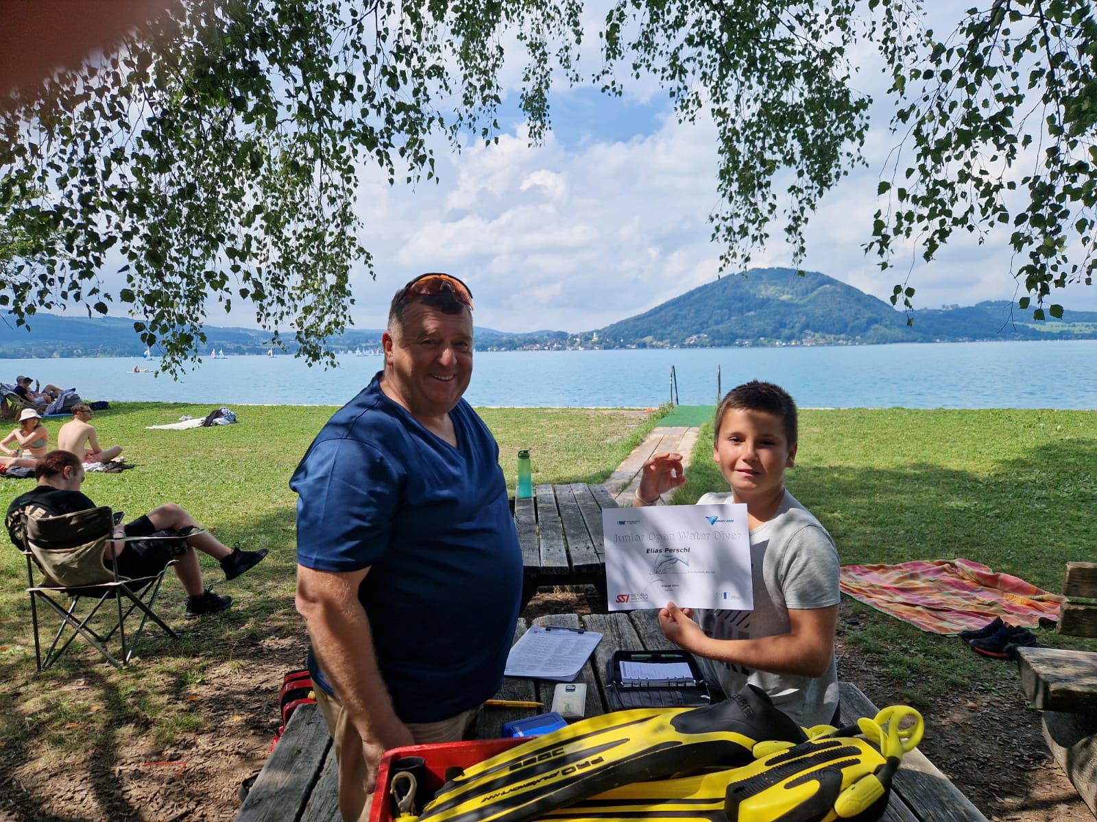 SSI Junior Open Water Diver - Abschluss Tauchkurs Juli 2024