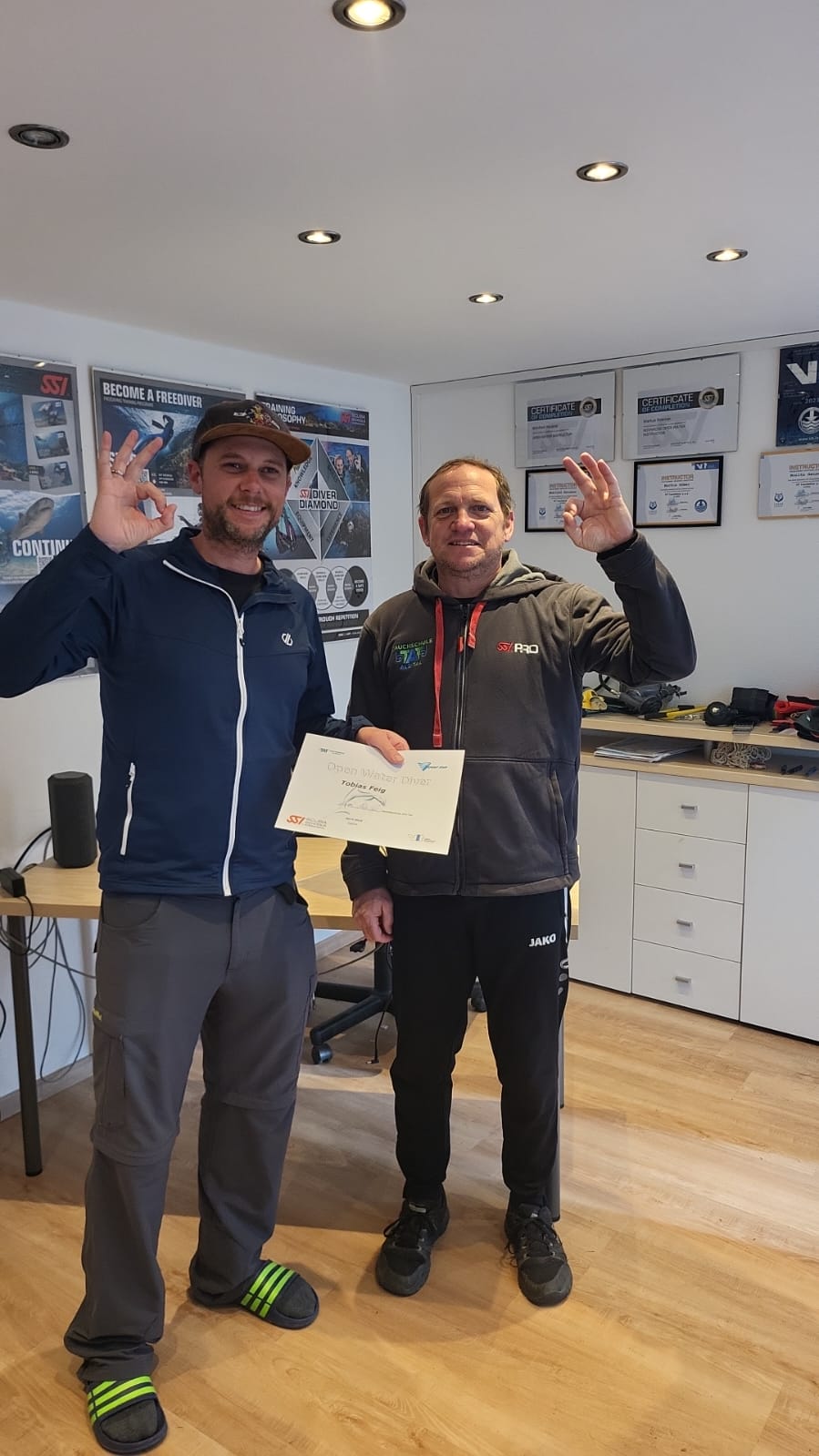 SSI Open Water Diver - Abschluss Tauchkurs April 2025